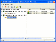 ICQ Monitor screenshot